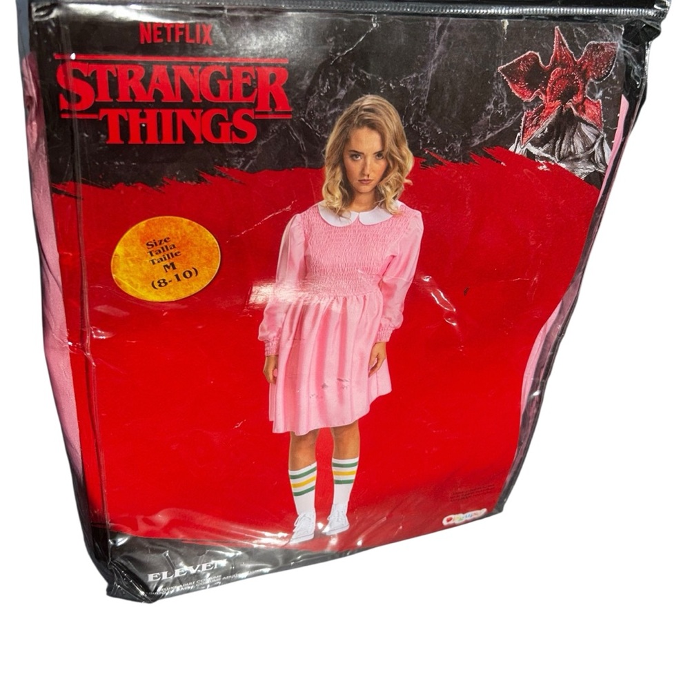 Stranger Things Pink Dress Costume
